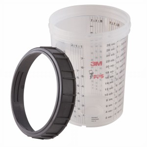 3M PPS Cup and Collar, Large, 28 ounce