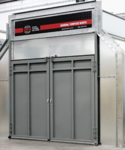 Global Finishing Solutions General Purpose Paint Booth – Semi-Downdraft