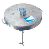 Kremlin 55 Gallon Drum Agitator,Stainless Steel C/W Cover & Nylon Blades